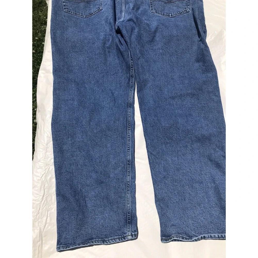 Levi's Mens Jeans 48x30 Blue Denim Straight Leg Classic Fit Big & Tall